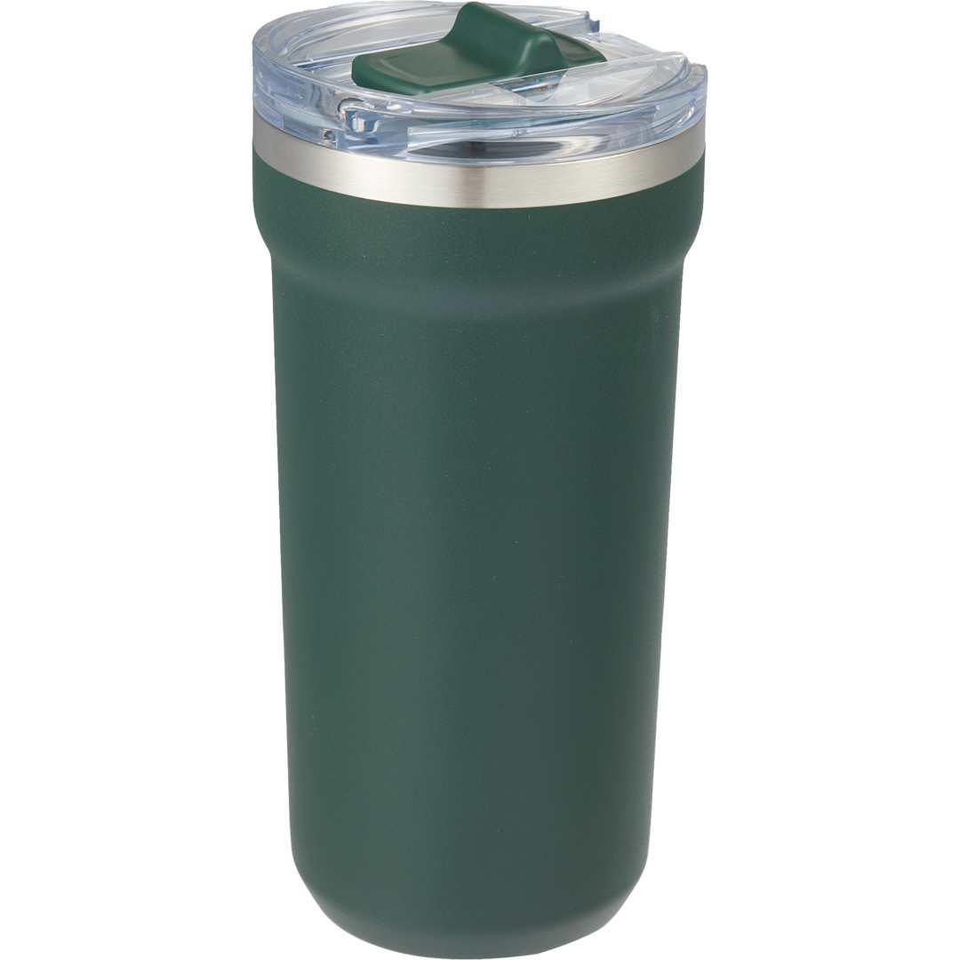 Catone recycled vacuum tumbler w/ slider lid 20oz Black miniatura 11