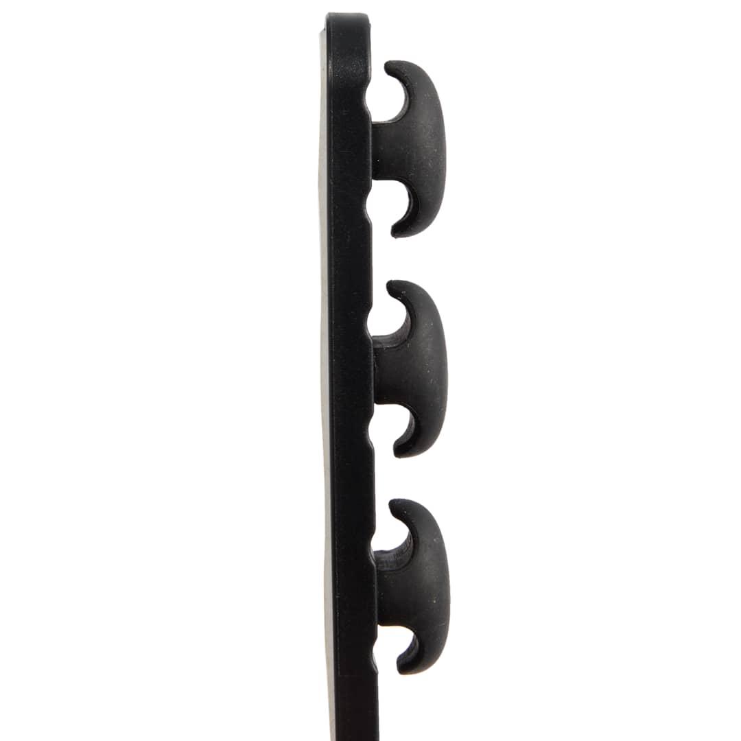 Cable buddy desktop cable organizer Black miniatura 10