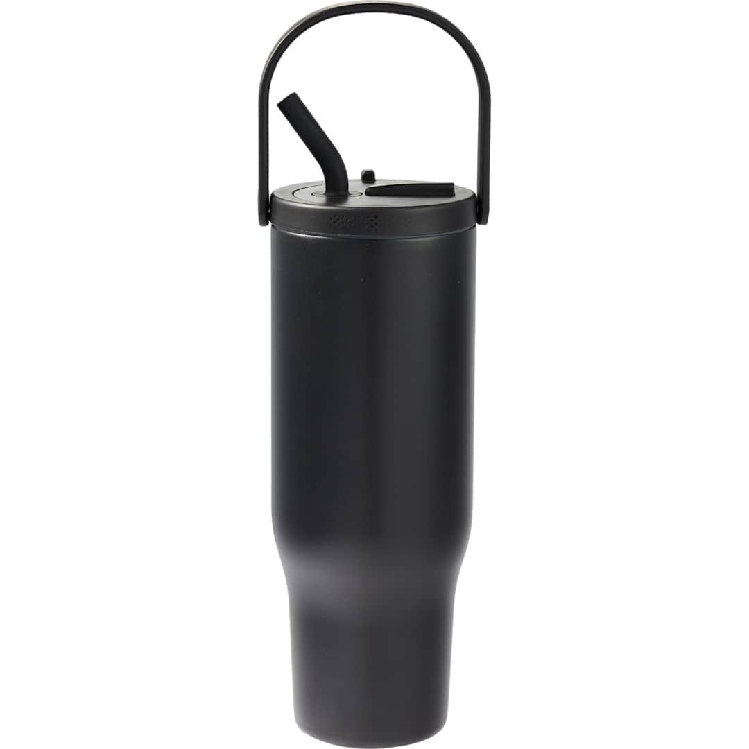 Trinity recycled straw leak proof tumbler 30oz Black miniatura 10