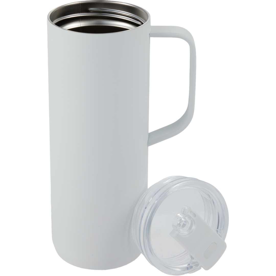 Whitney recycled tall tumbler w/ flip lid 20oz Black miniatura 14
