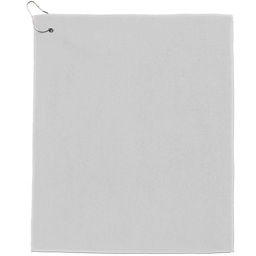 15 X 18 recycled 300g terry polyester towel Black miniatura 7