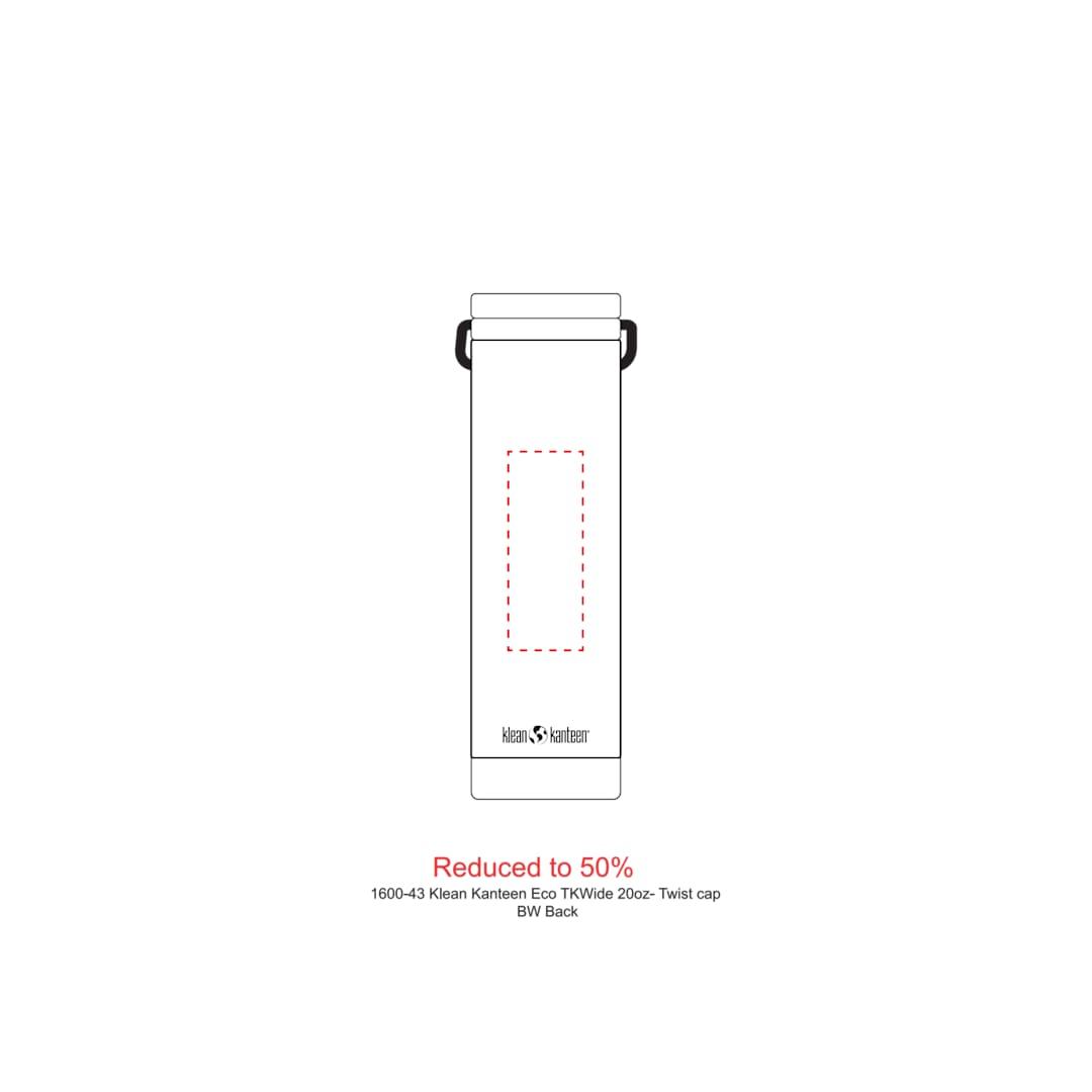 Klean kanteen eco tkwide 20oz- twist cap Black miniatura 13