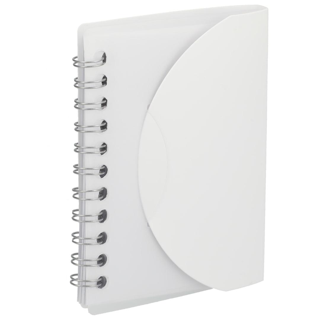 Fsc® recycled 3.4 x 4.5 post spiral notebook Blue miniatura 10
