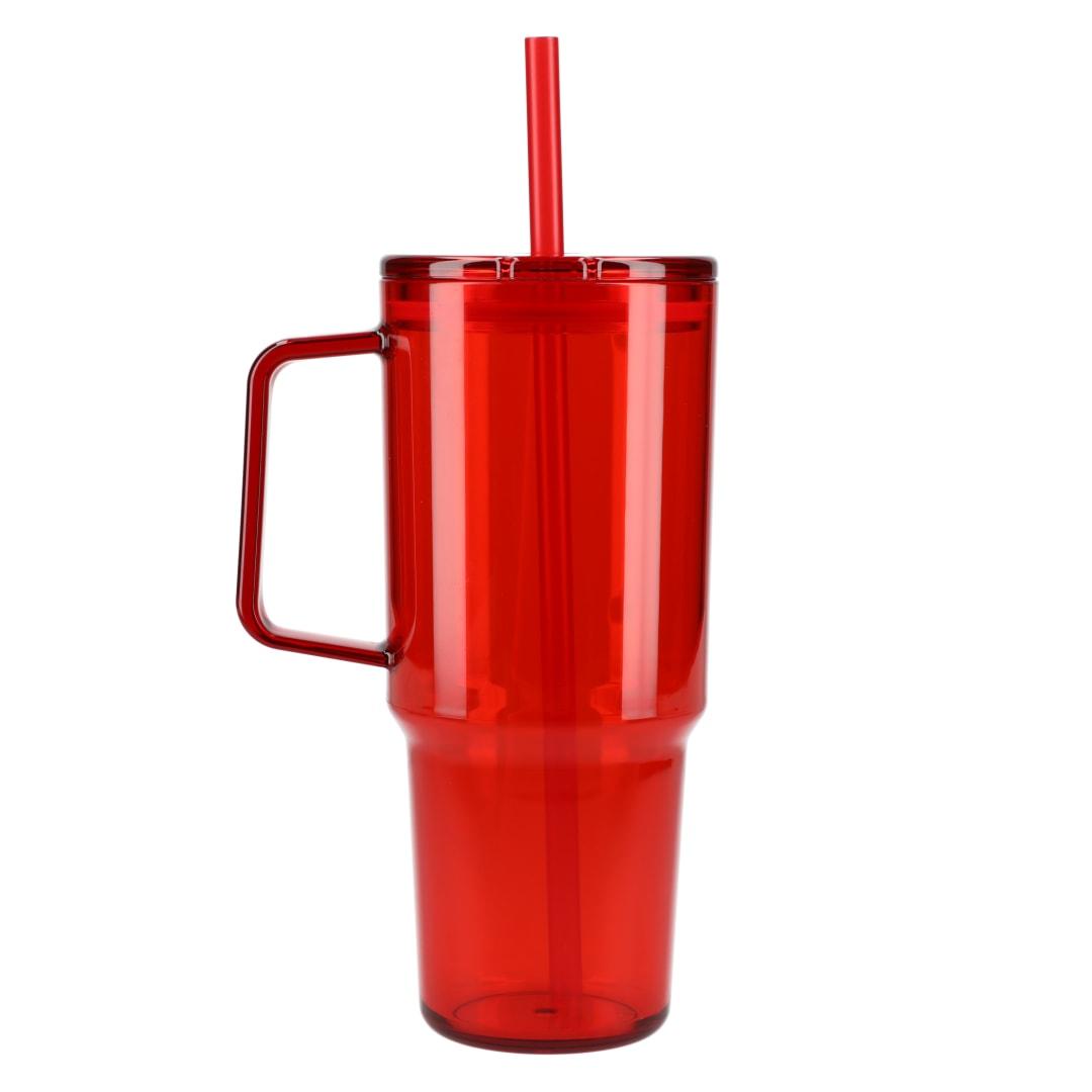 Lucien recycled acrylic travel mug 40oz Black miniatura 15