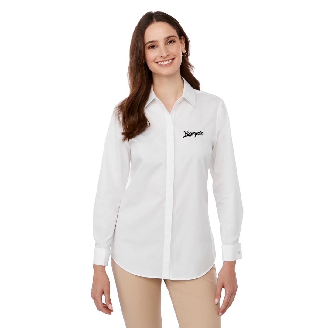 Untuckit tracey long sleeve shirt - womens White miniatura 12