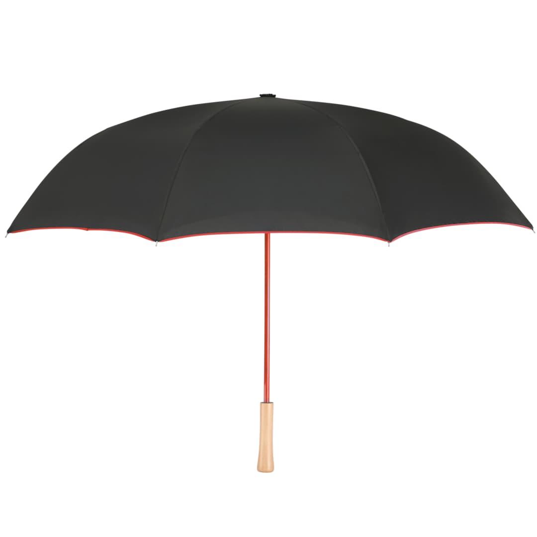 48 Recycled manual inversion umbrella Black miniatura 22