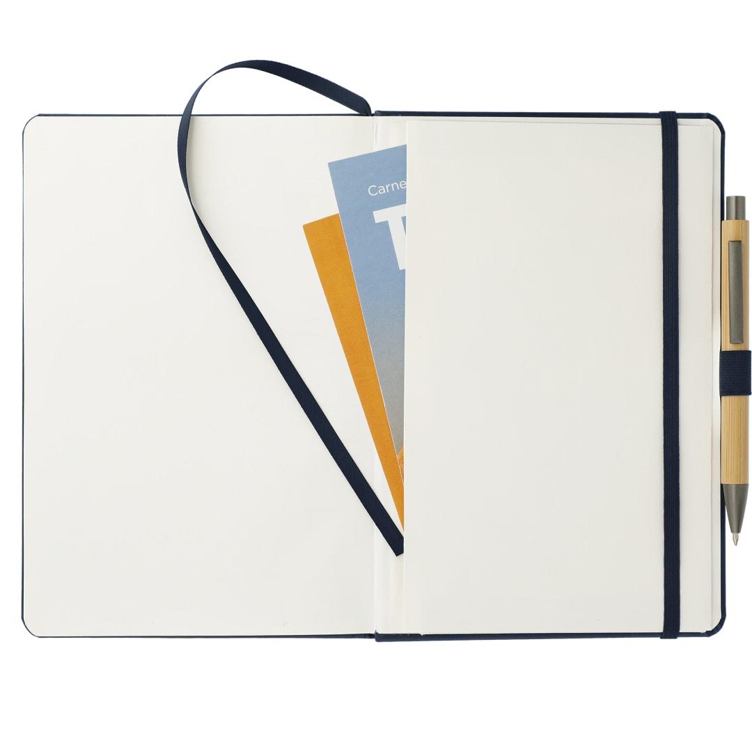 Fsc® mix 5.75 x 8.5 pedova™ pocket bound journal Navy Blue miniatura 18