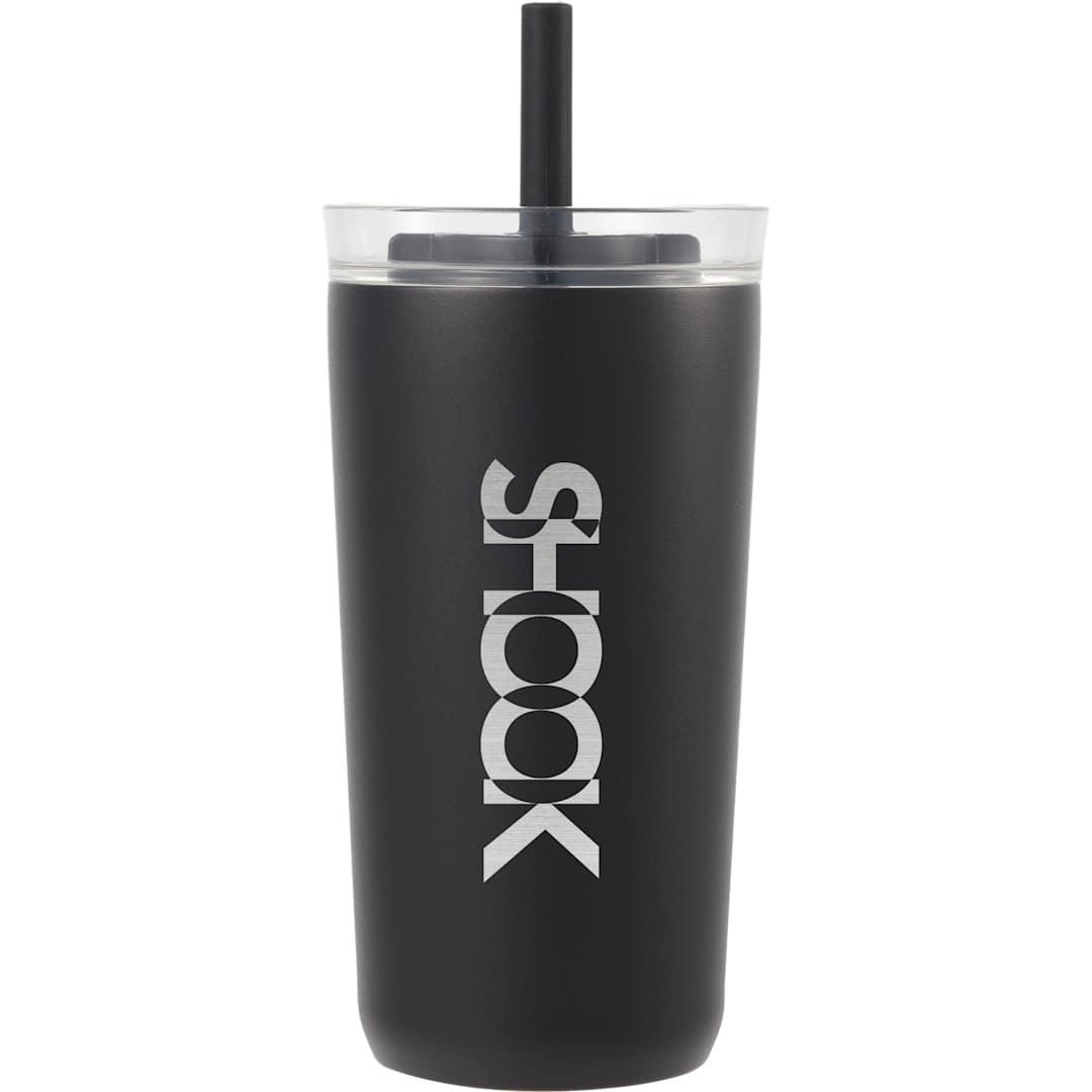 Nina leakproof twist & lock vacuum tumbler 18oz Black miniatura 11