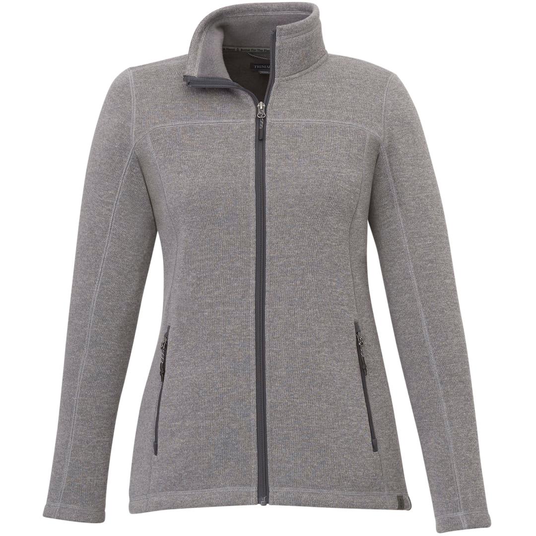 Darnell eco knit full zip - womens Grey miniatura 5