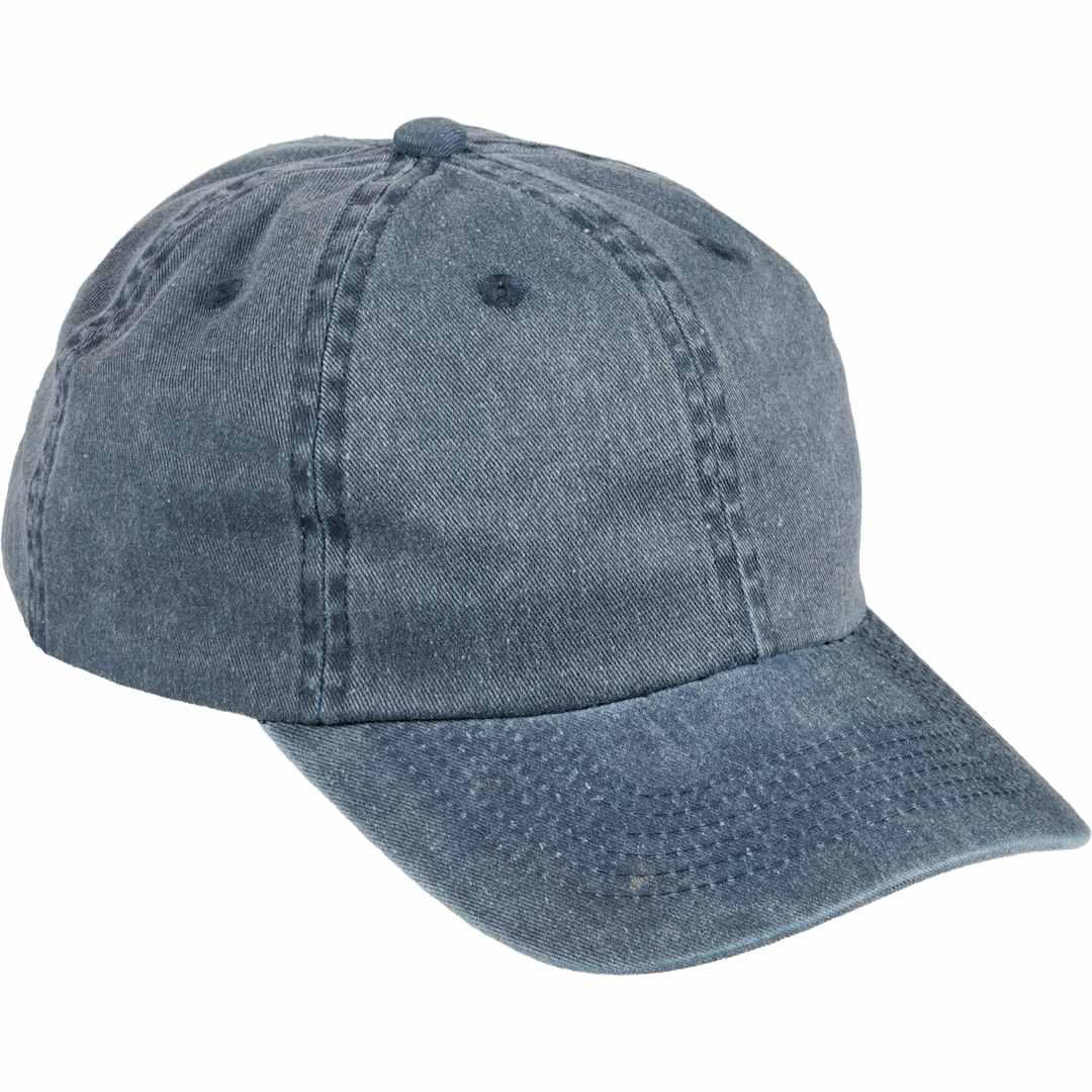 Recycled cotton washed 6 panel dad ballcap - unisex Khaki miniatura 11