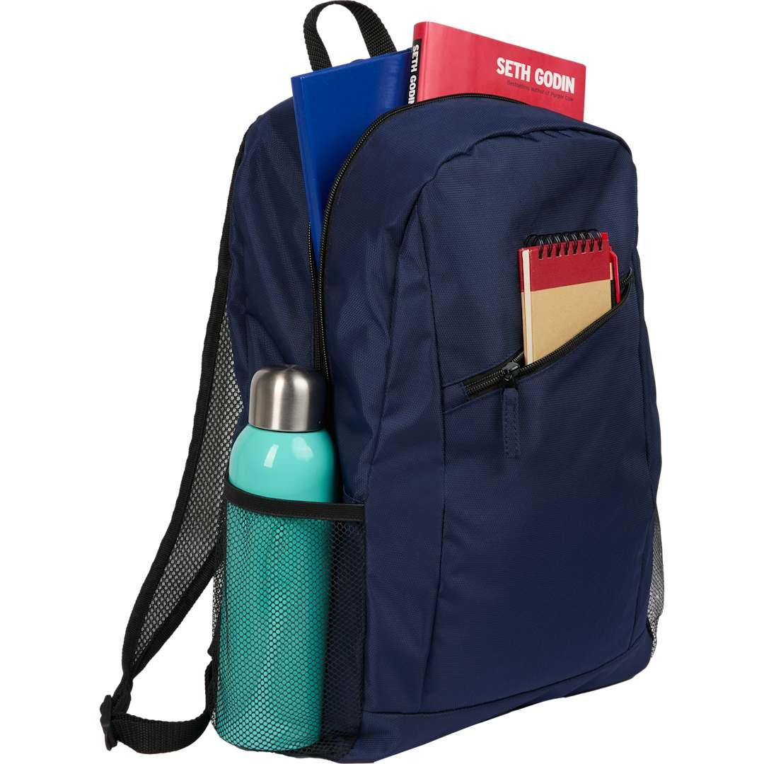 Packable recycled backpack Black miniatura 11