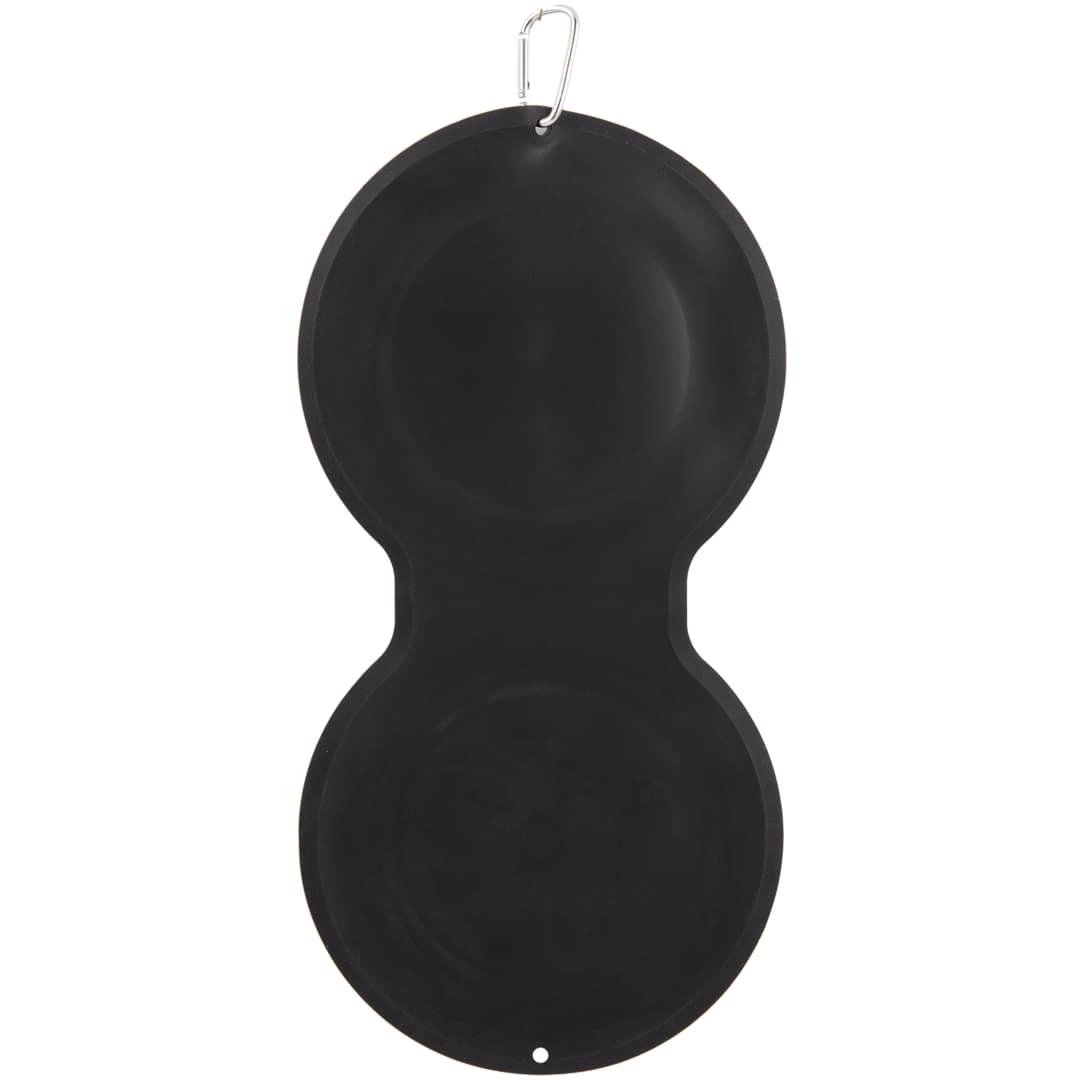 Chowtime dual collapsible slow feeder Black miniatura 8