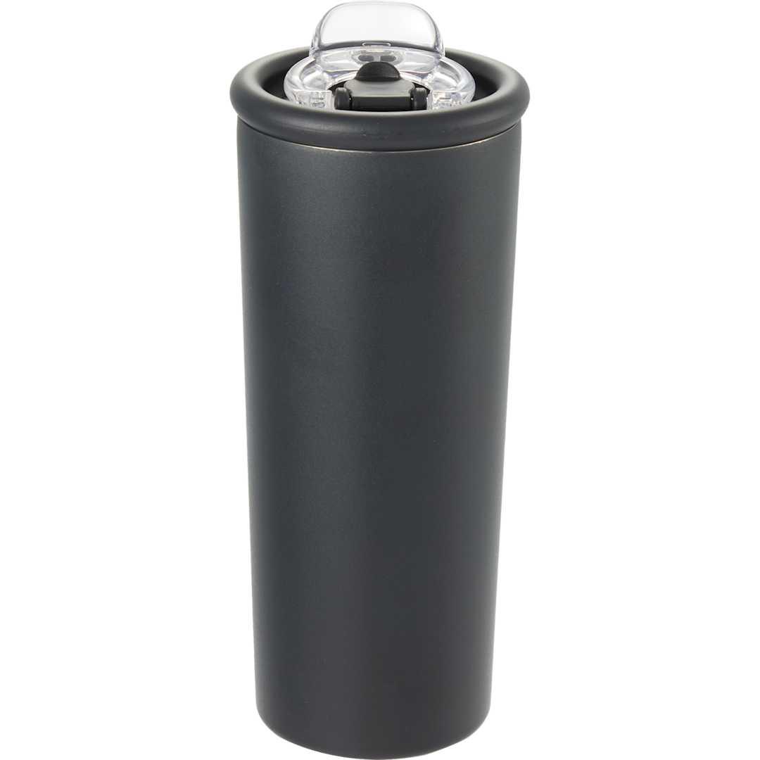 Kyser recycled vacuum tumbler w/ straw 20oz Black miniatura 8
