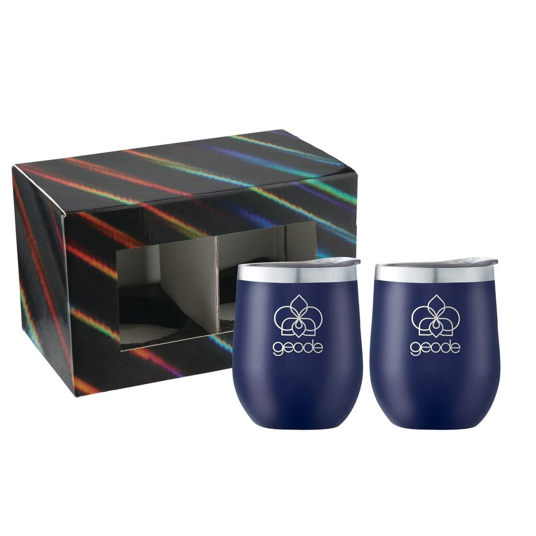 Corzo cup 12oz 2 in 1 gift set Black miniatura 6
