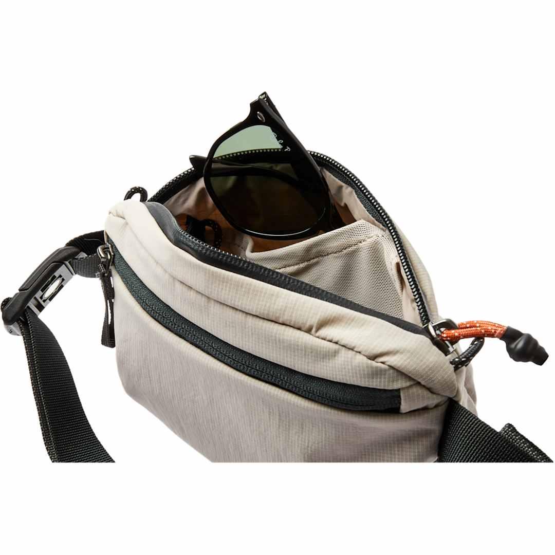 Bellroy lite belt bag Grey front