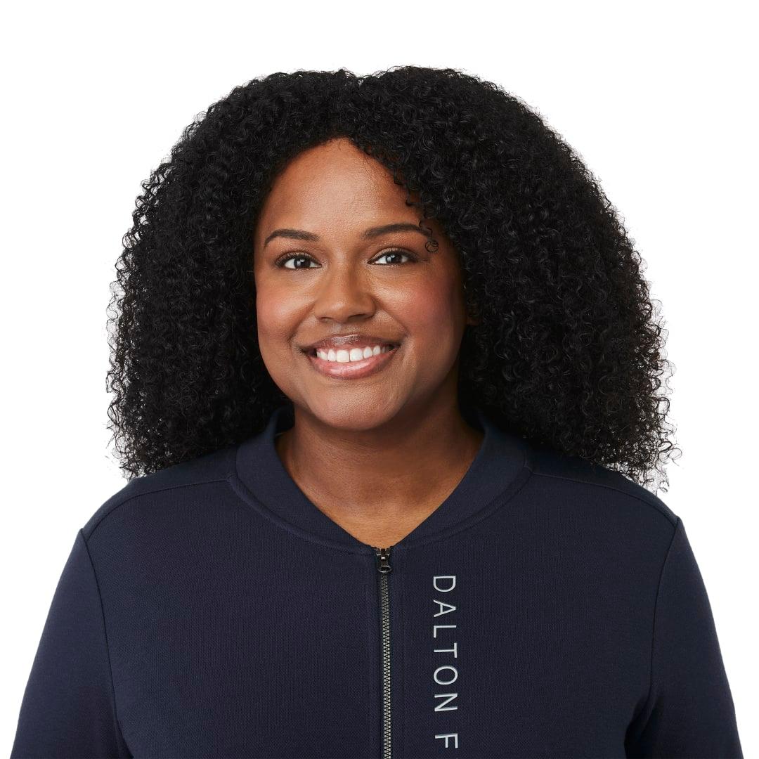 Rigi eco knit full zip - womens Navy Blue miniatura 10