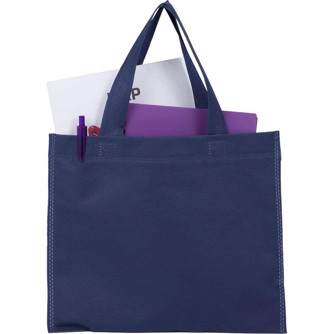 Mini non-woven heat sealed tote Red miniatura 13