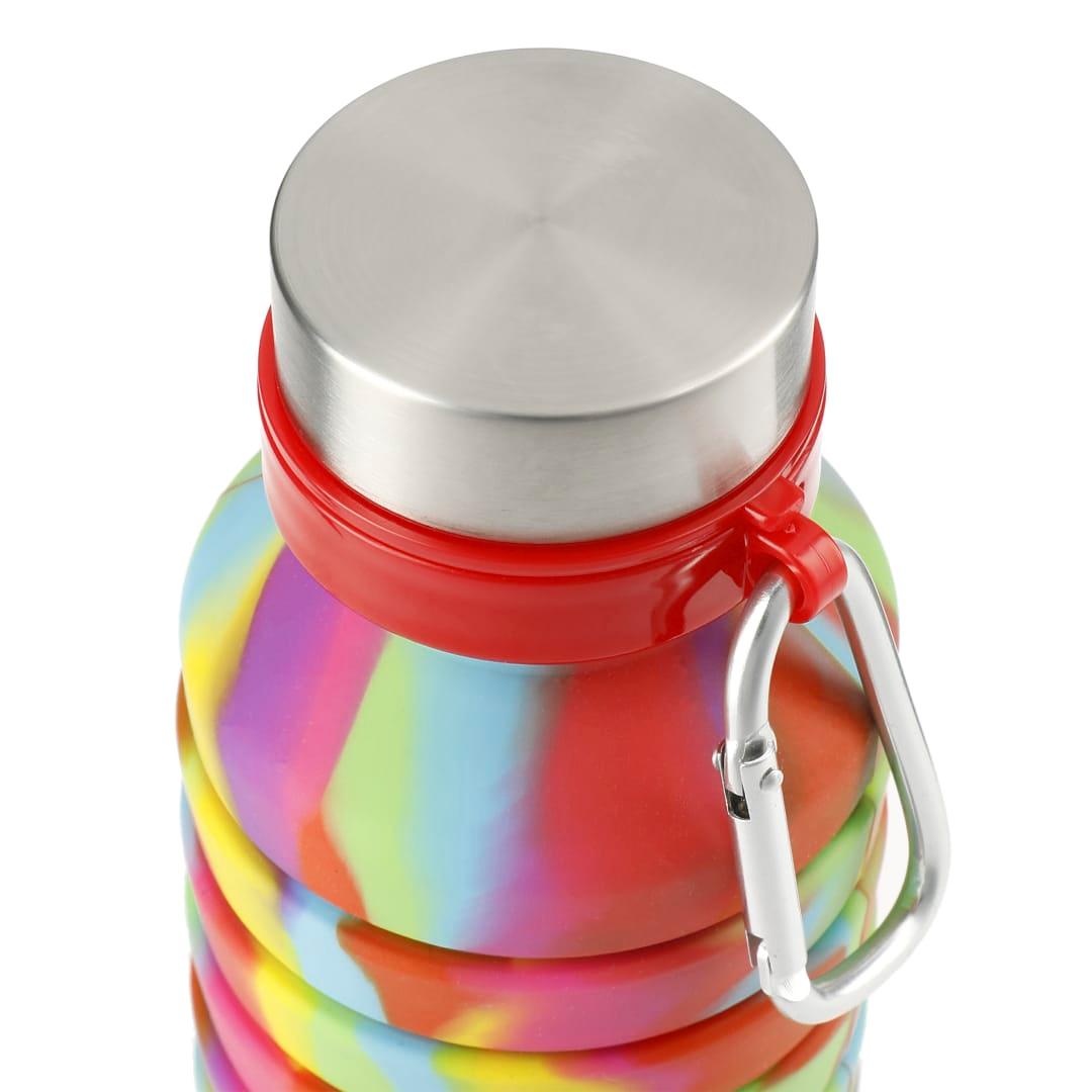 Zigoo silicone collapsible bottle 18oz - tie dye Sky Blue miniatura 14