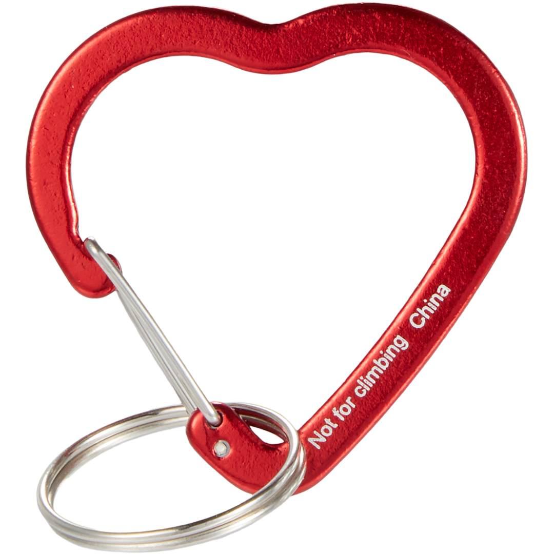 Heart carabiner Pink miniatura 10