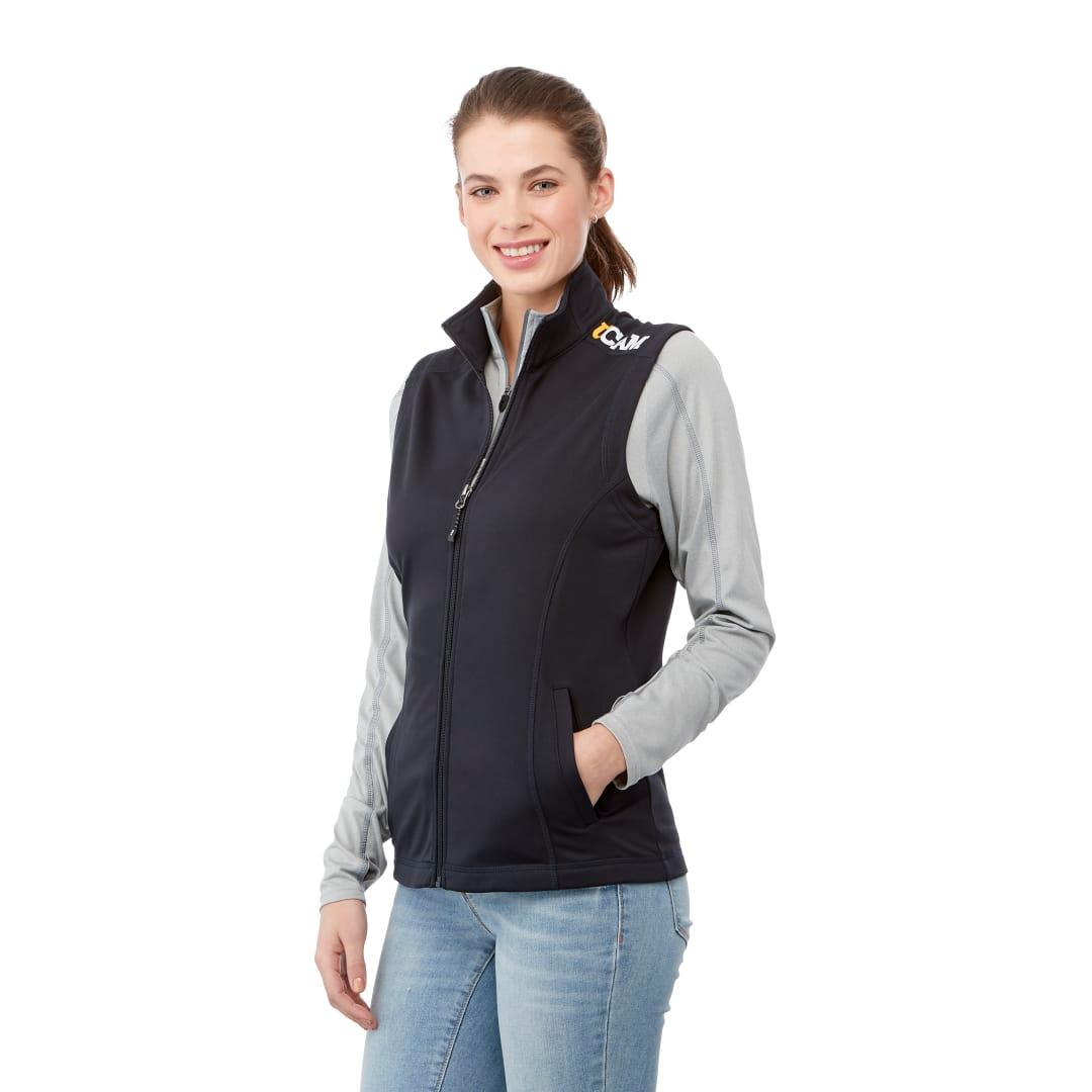Womens boyce knit vest Grey miniatura 3