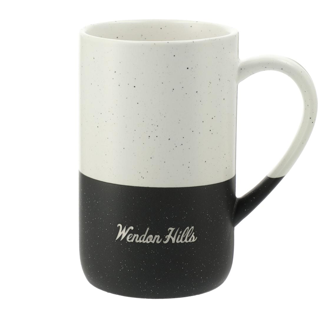 Speckled wayland ceramic mug 13oz Black miniatura 6