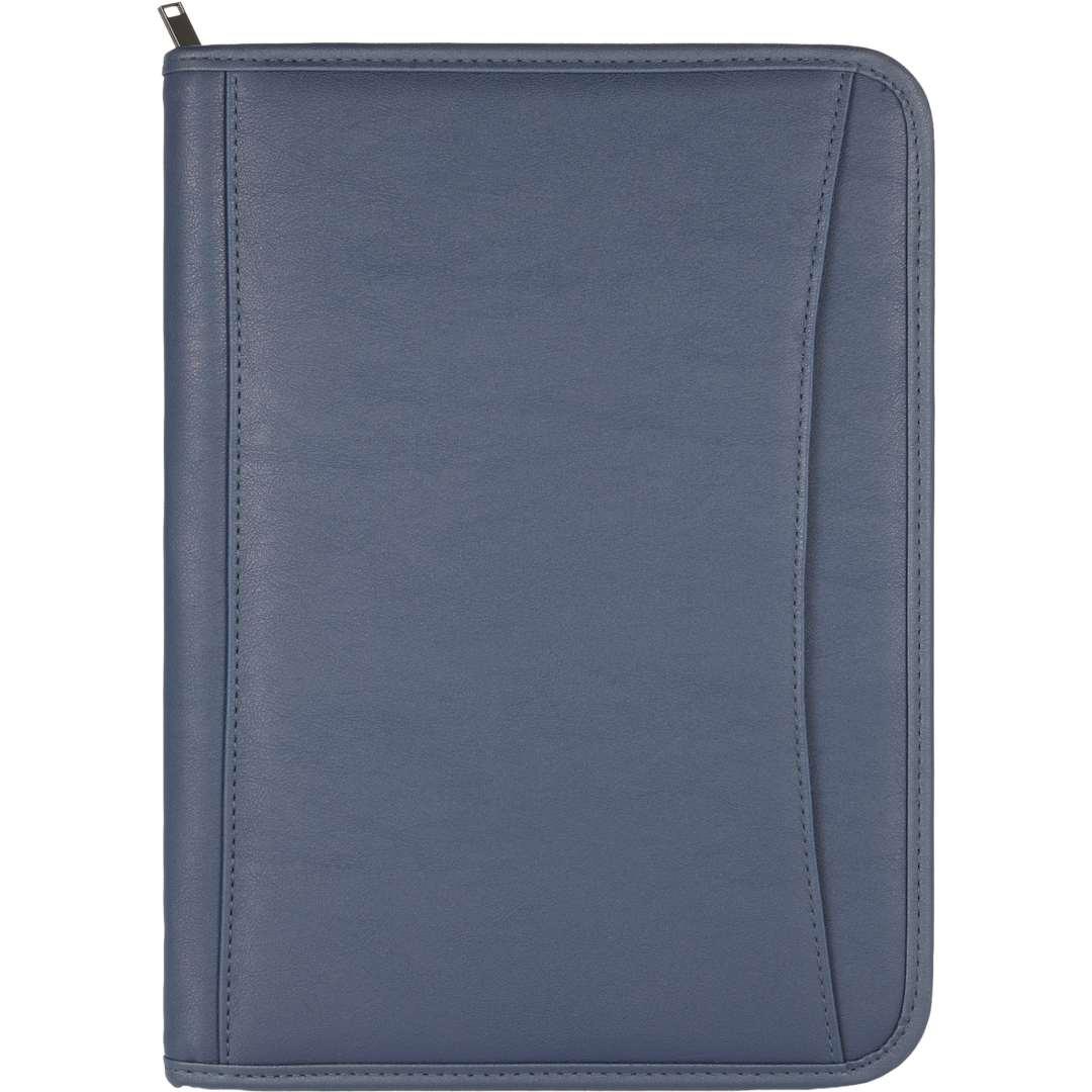 Fsc® mix durahyde recycled zippered padfolio Black miniatura 16
