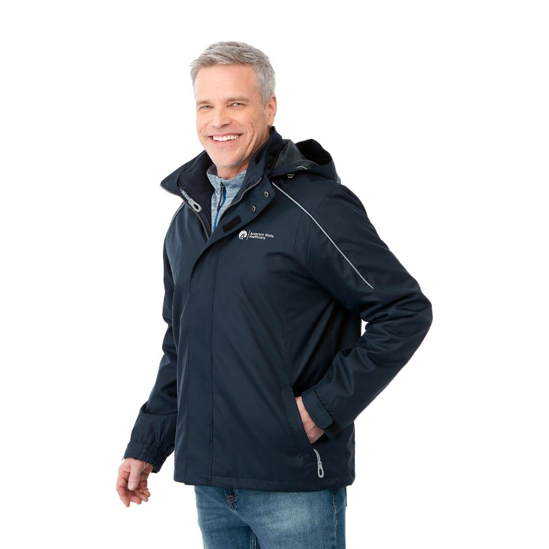 Mens valencia 3-in-1 jacket Navy Blue miniatura 8
