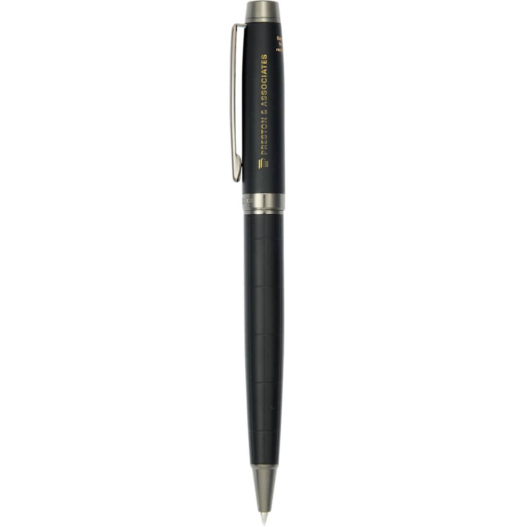 Luxe recycled brass pillar ballpoint? Black miniatura 3