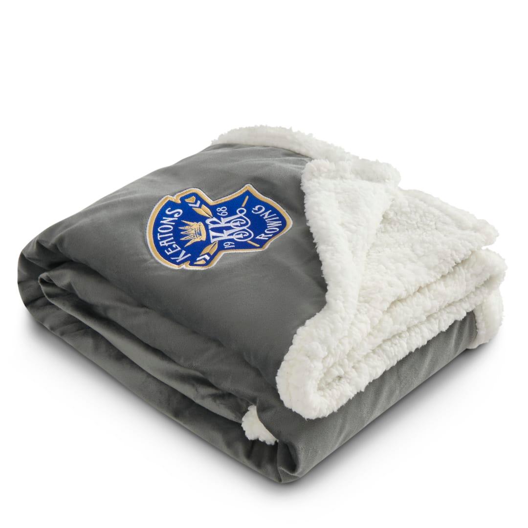 Field & co. 100% recycled pet sherpa blanket Grey miniatura 22