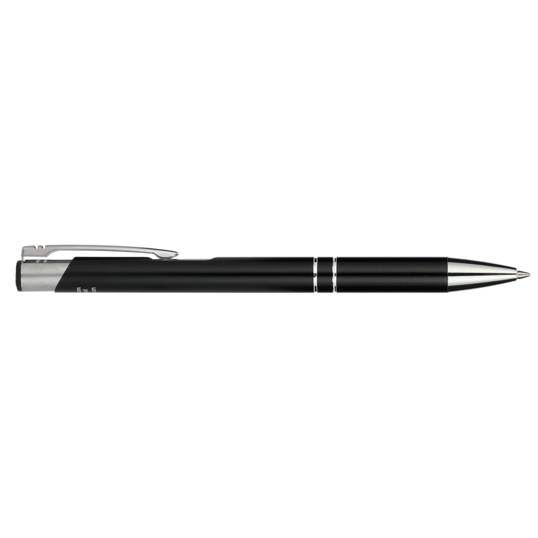 Recycled aluminum richmont gel ballpoint Black miniatura 5