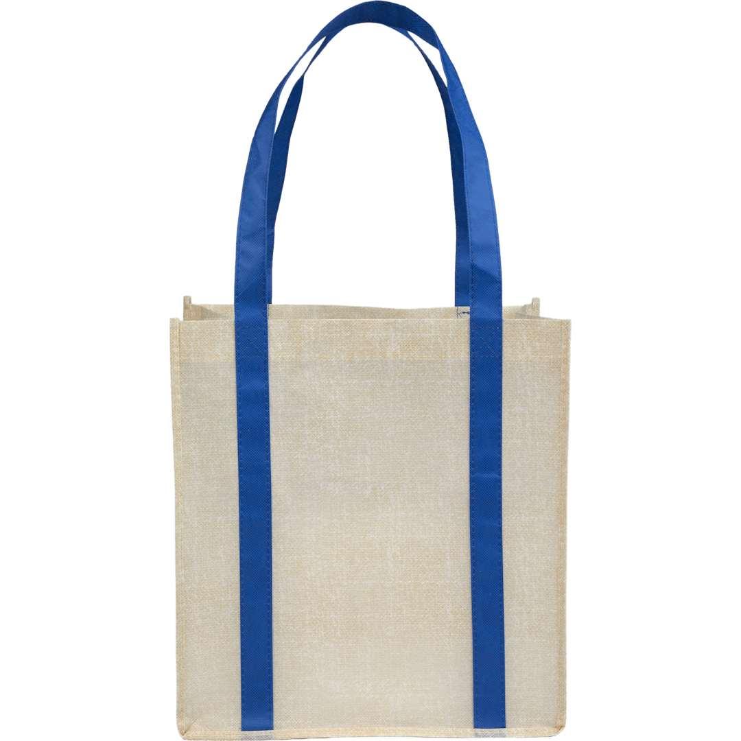 Pluto recycled non-woven small grocery tote Royal miniatura 18