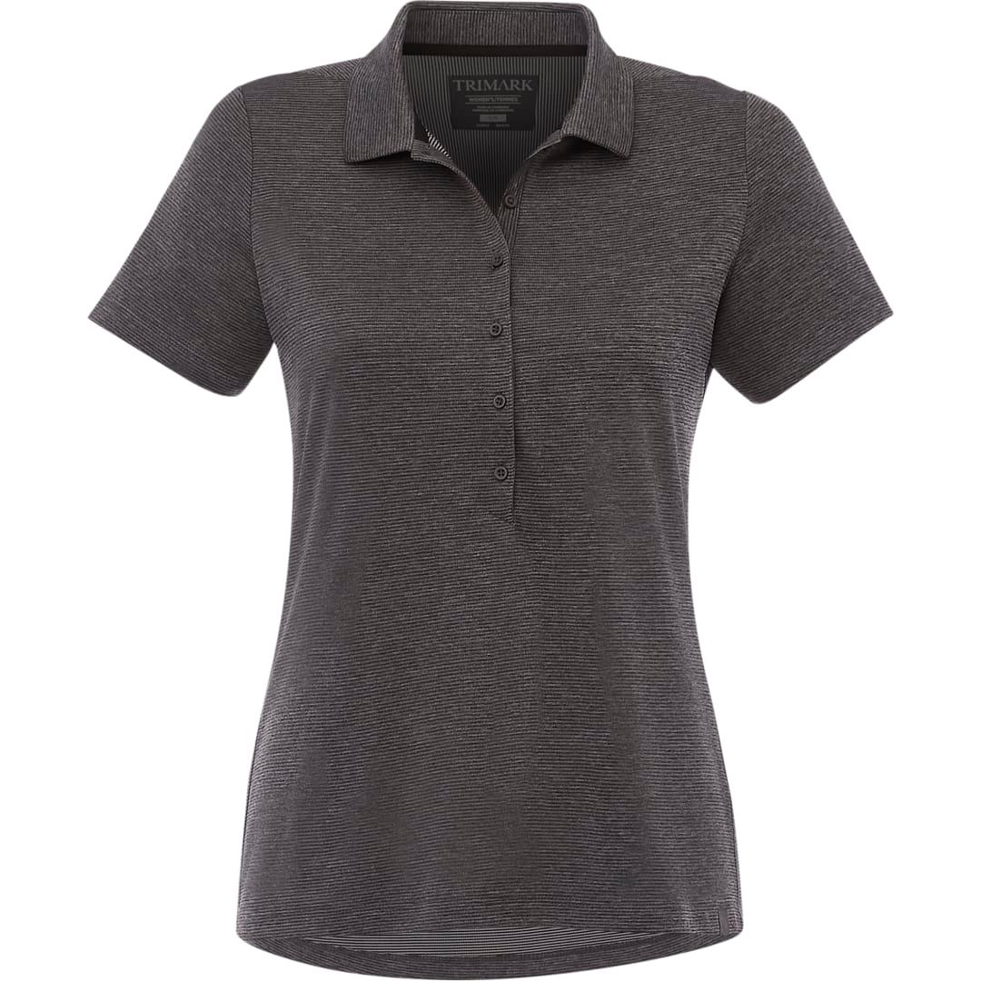 Womens dege eco ss polo Blue miniatura 19