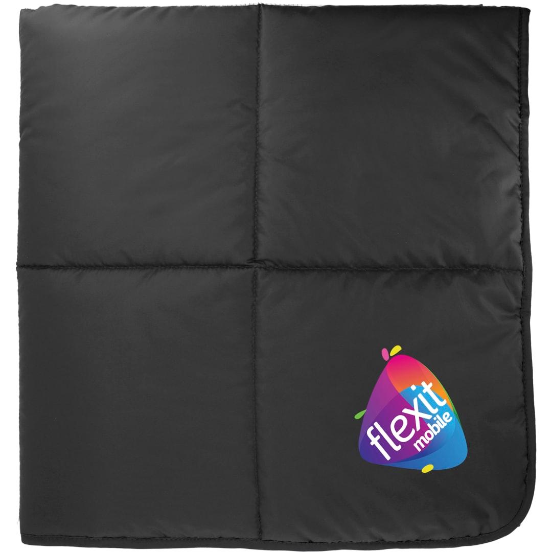 Puffy outdoor blanket Black miniatura 6
