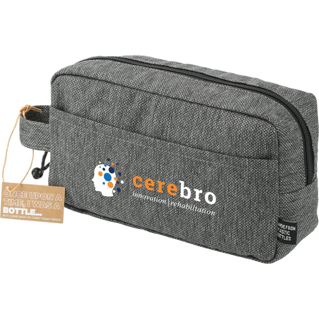 Vila recycled dopp kit pouch Graphite miniatura 8