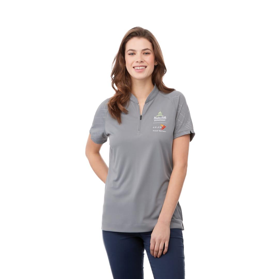 Womens hakone ss polo Red front