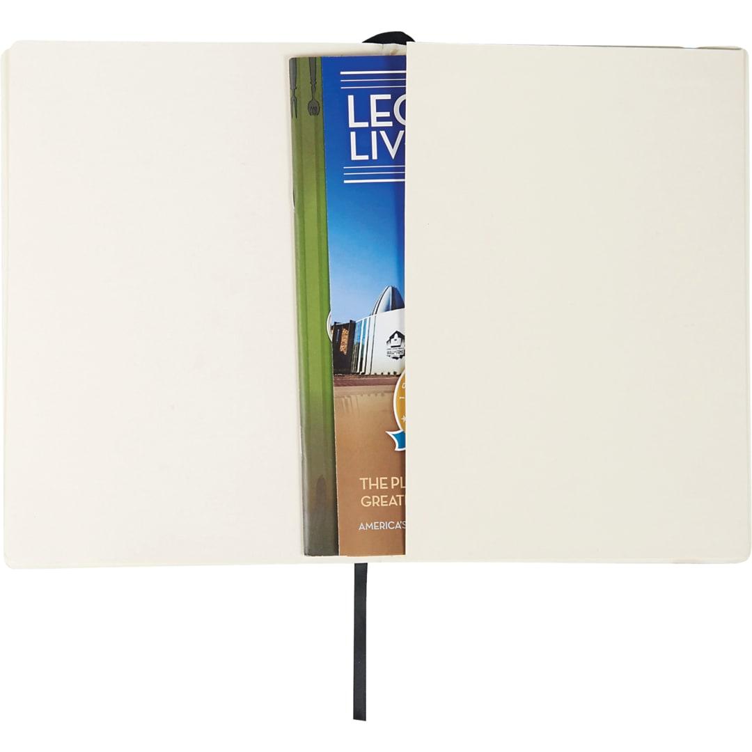 Fsc® mix 6.75 x 9.5 pedova™ large soft journal Navy Blue miniatura 3