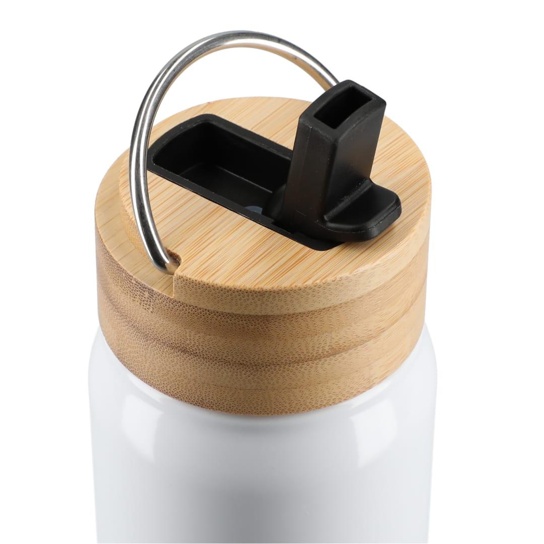 Billy 26oz aluminum bottle w/ fsc® bamboo lid Black miniatura 38