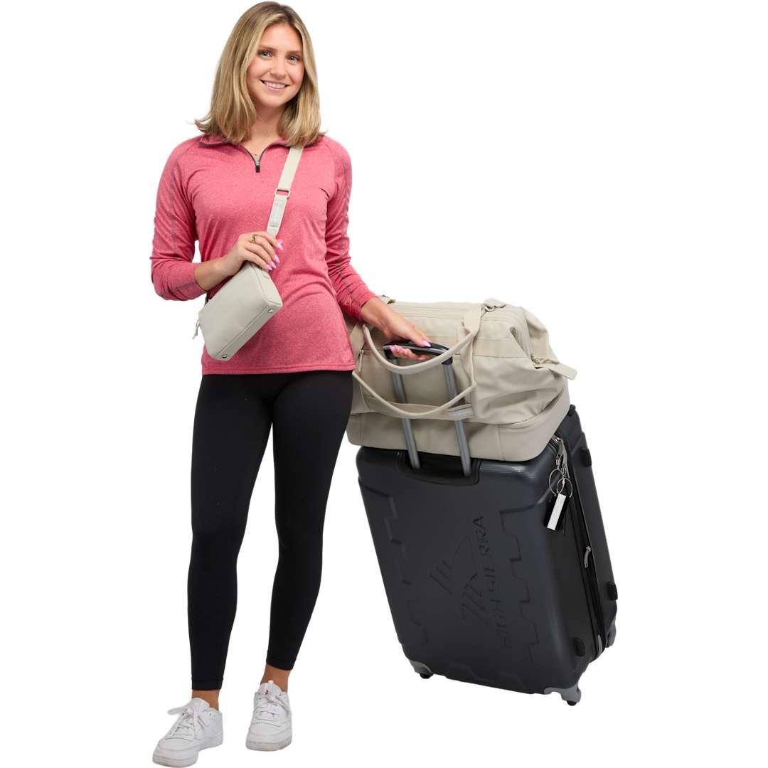 High sierra courier duffle Black miniatura 28