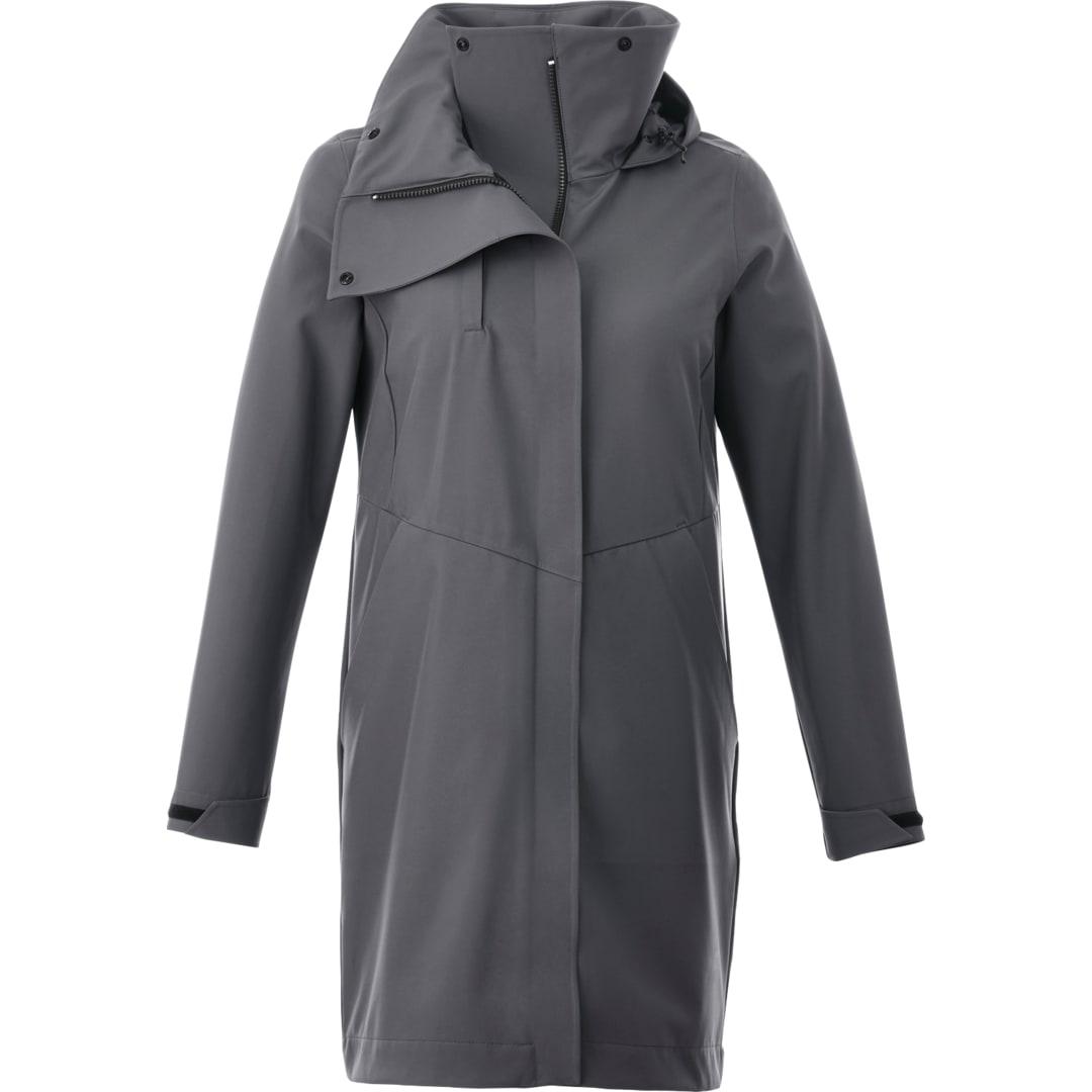Womens manhattan softshell jacket Grey miniatura 7