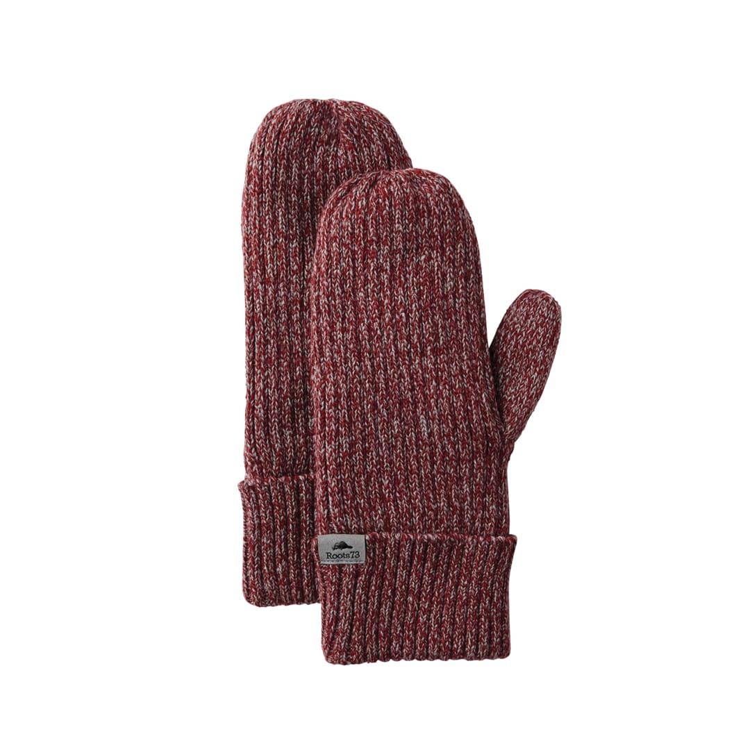 Unisex woodland roots73 knit mitts Dark Gray front