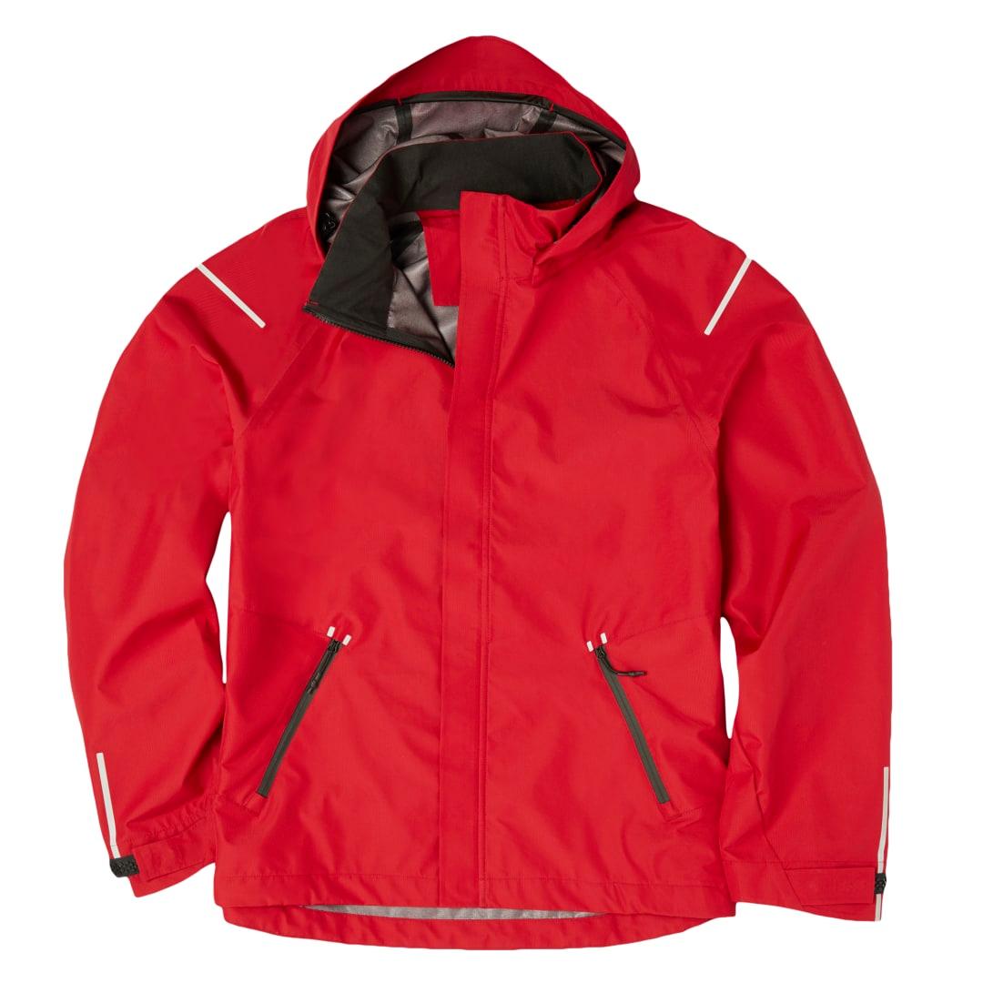 Mens gearhart softshell jacket Grey front