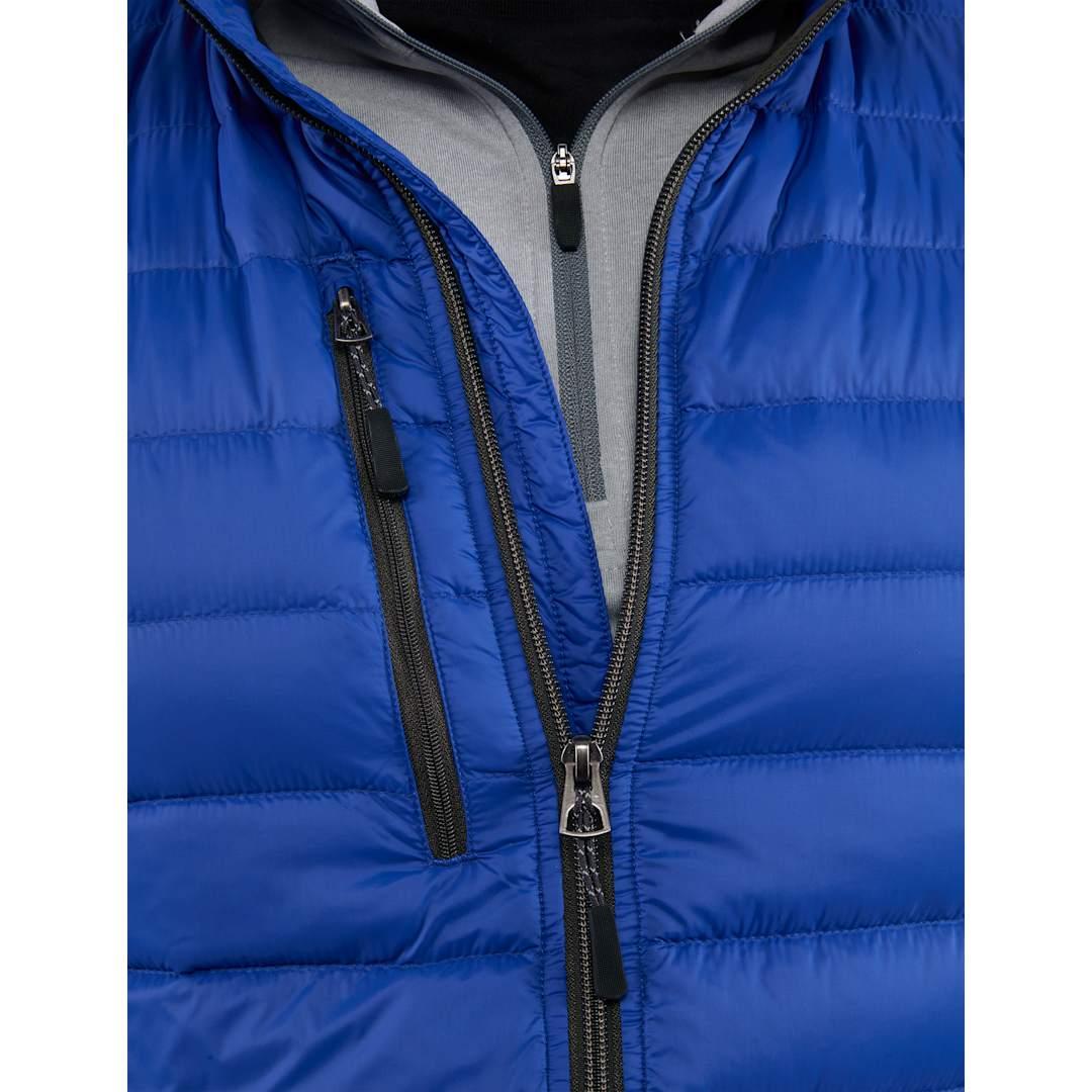 Mens whistler light down jacket Black miniatura 10
