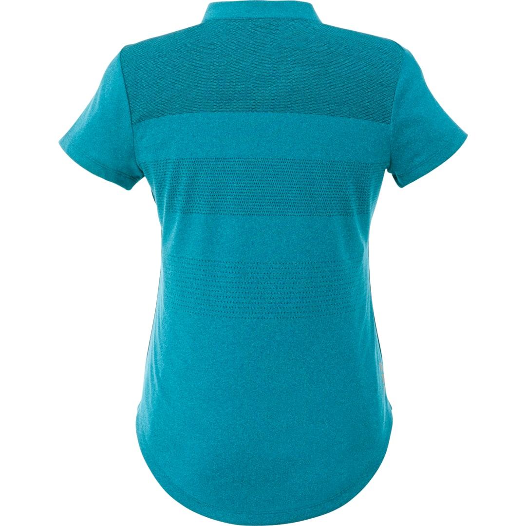 Womens antero short sleeve polo Blue miniatura 10