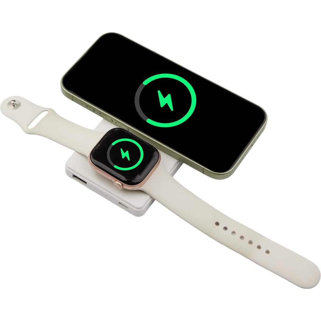 4000Mah magclick™ powerbank with iwatch charger Black miniatura 23