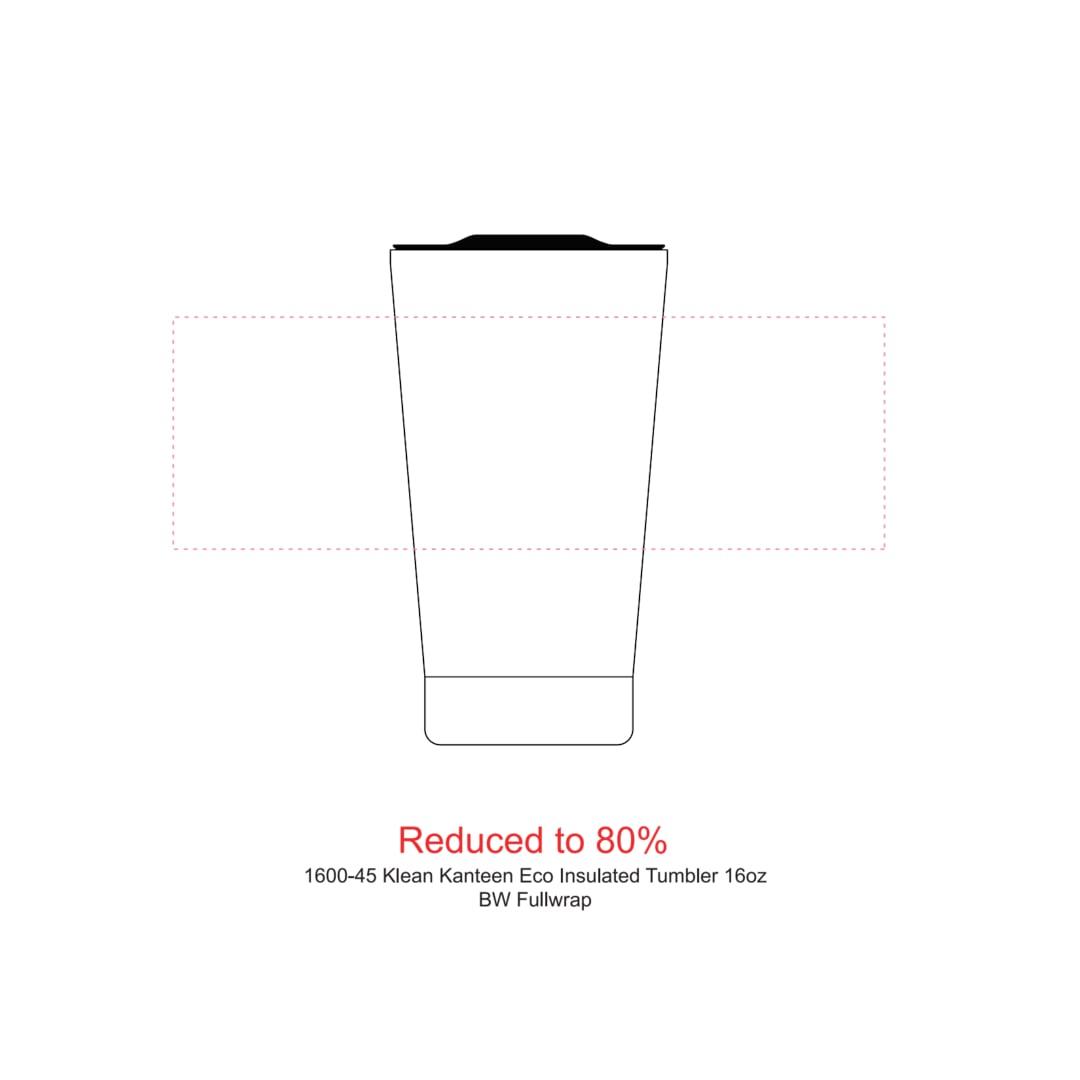 Klean kanteen eco insulated tumbler 16oz Black miniatura 10