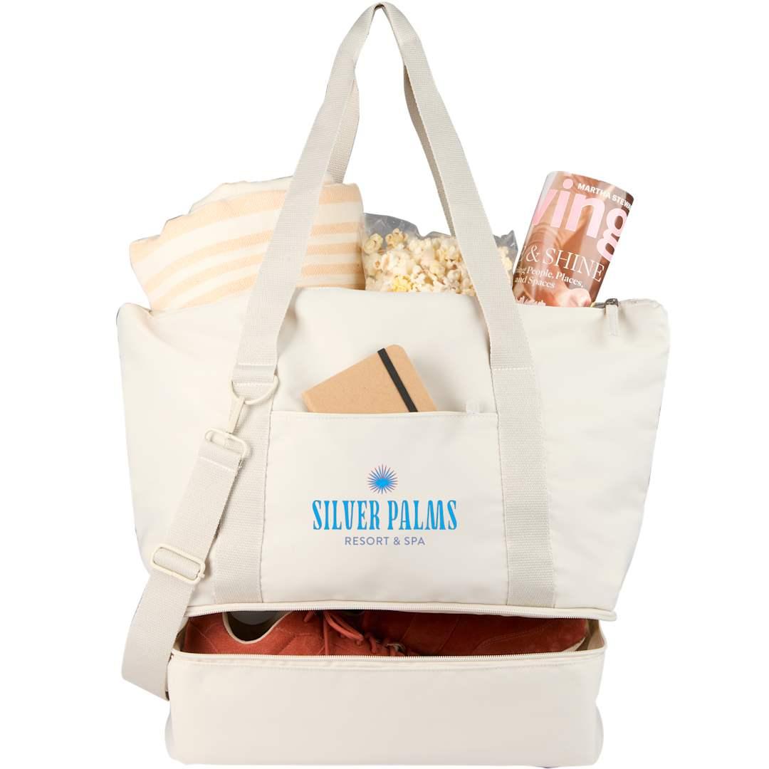 Daybreak recycled travel tote Black miniatura 13