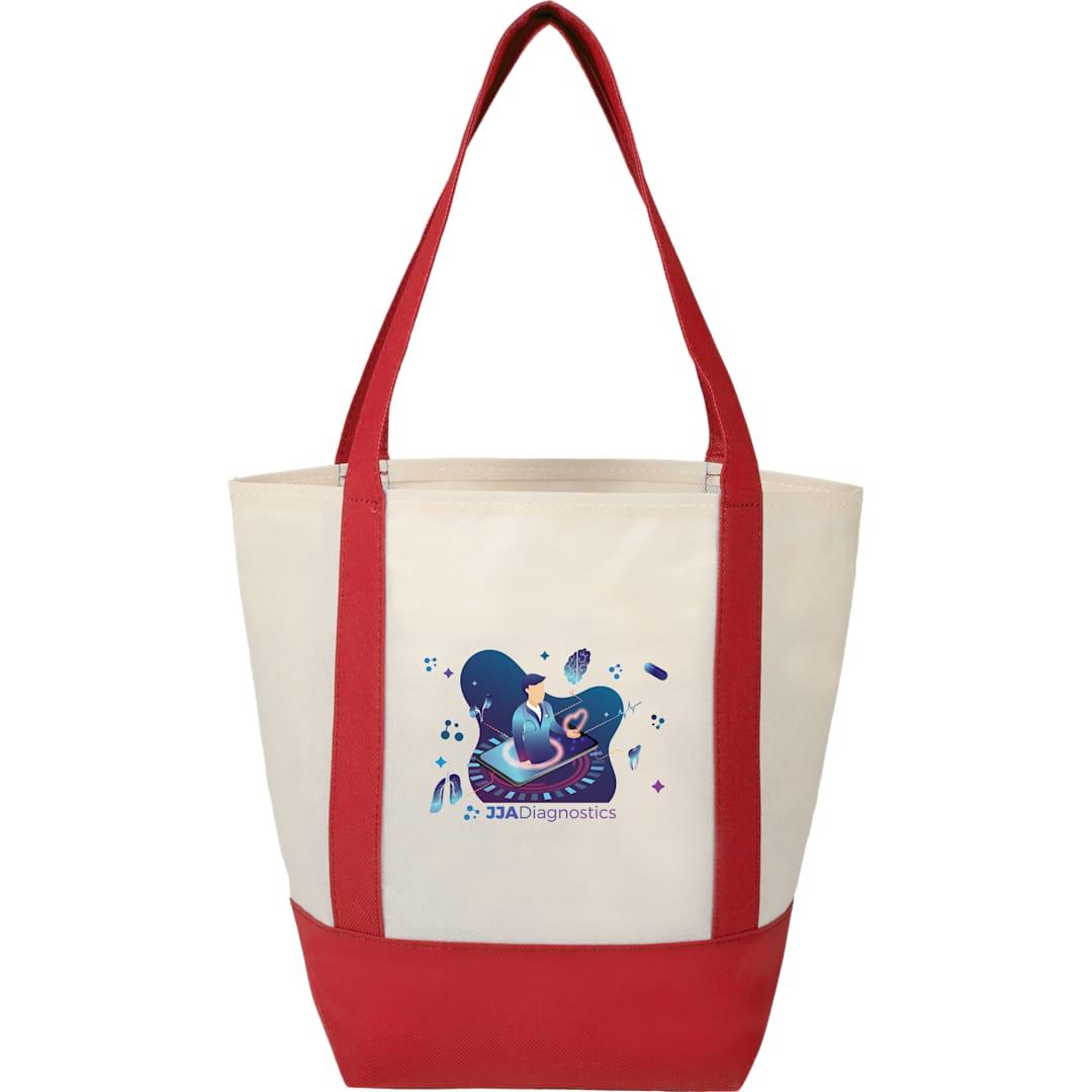 Lighthouse mini non-woven tote Black miniatura 27