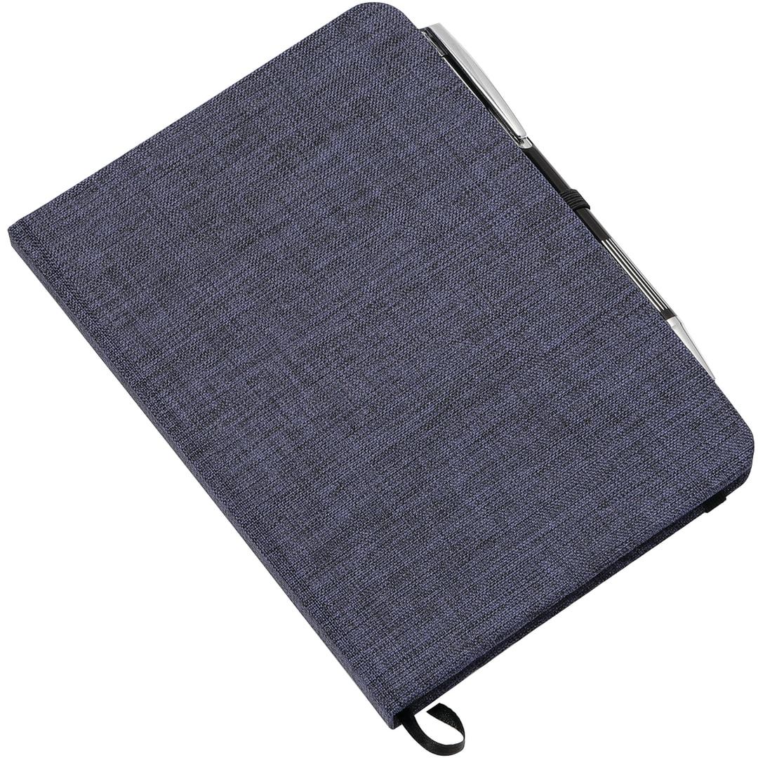 Fsc® mix 5 x 7 heathered bound notebook Grey front