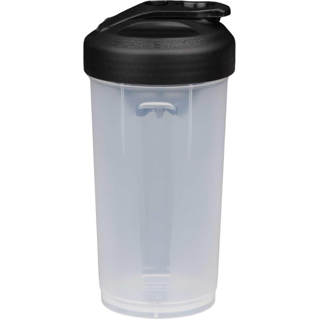 Sports shaker 24 oz Black front