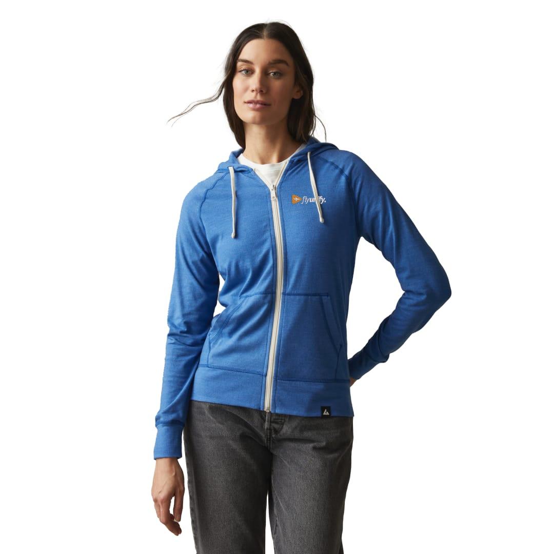 American giant lightweight full zip - womens Blue miniatura 7